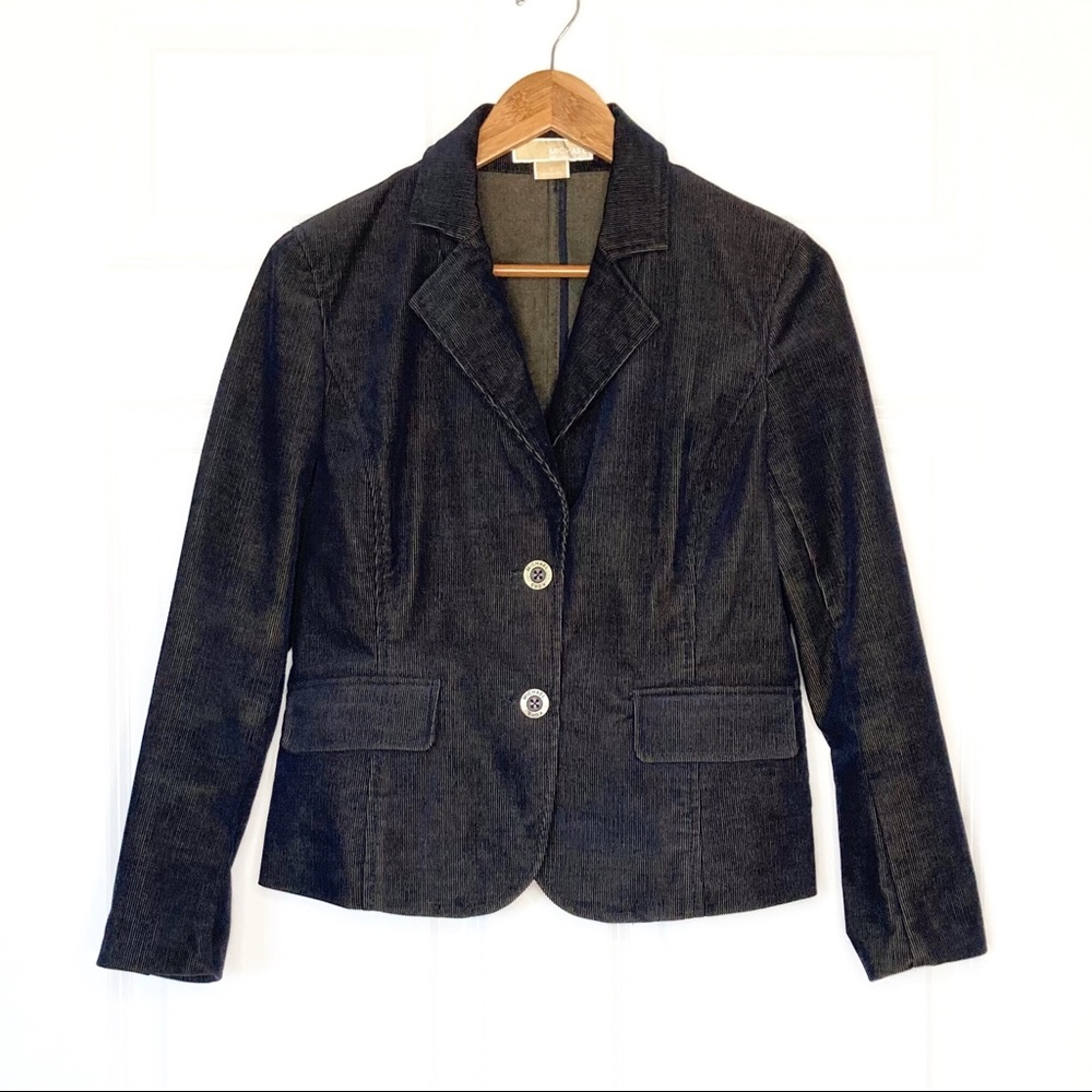 Michael Kors Corduroy Jacket Stretch Fabric Size 8